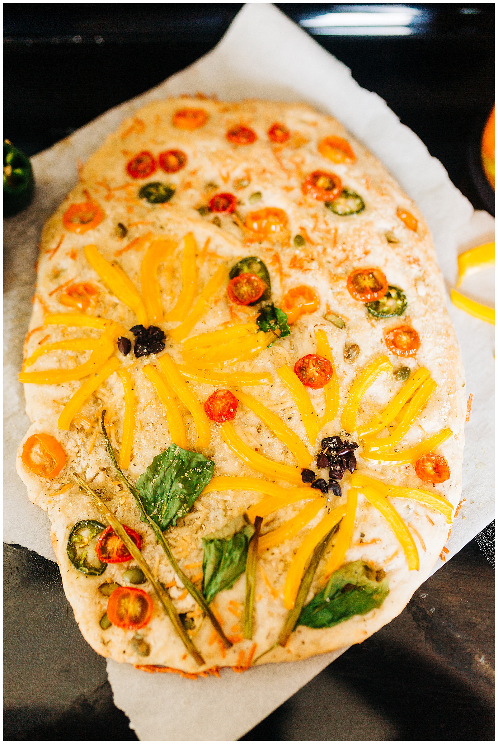 Focaccia Bread Art with Butter Candles – CHEZ CHANELLE